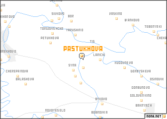 map of Pastukhova