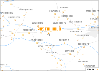 map of Pastukhovo