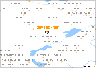 map of Pastukhovo