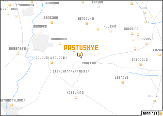 map of Pastush\