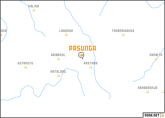 map of Pasunga