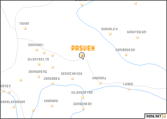 map of Pasveh