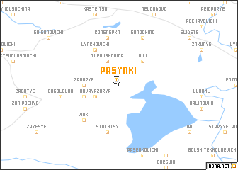 map of Pasynki