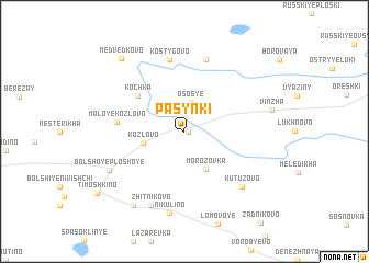 map of Pasynki