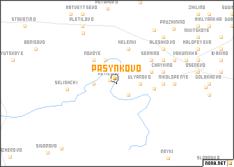 map of Pasynkovo