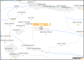 map of Pasytsely