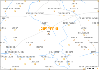 map of Paszenki