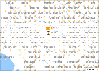 map of Pas