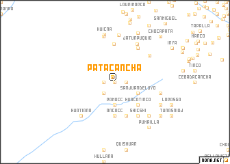 map of Patacancha