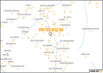 map of Patacancha
