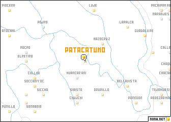 map of Pata Catumo