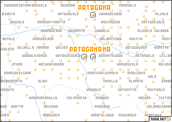 map of Patagama