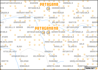 map of Patagama
