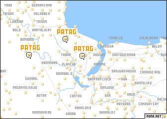 map of Patag