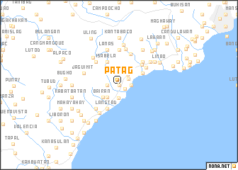 map of Patag