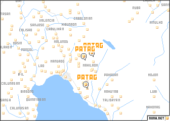 map of Patag