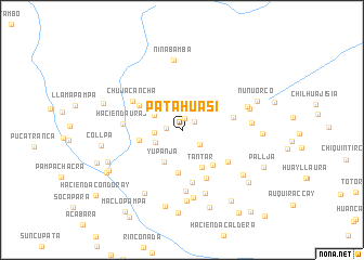 map of Patahuasi