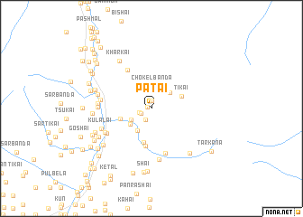 map of Patai