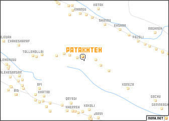 map of Pātakhteh