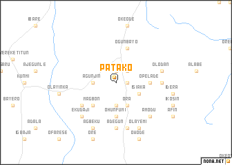 map of Patako