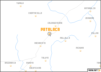 map of Patalaca