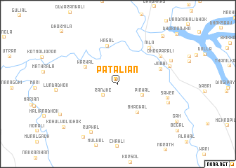 map of Patāliān