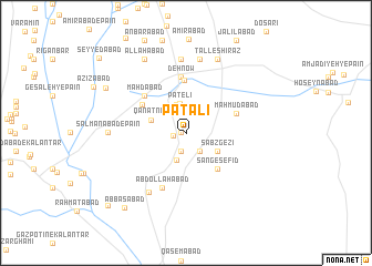 map of Pātalī