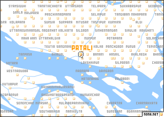 map of Pātali