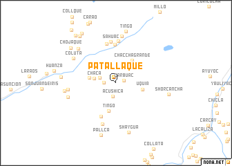 map of Patallaque