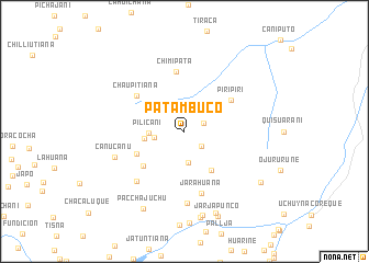 map of Patambuco