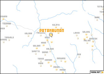 map of Patambunan