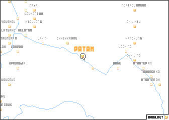 map of Pātām