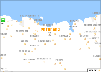 map of Patanemo