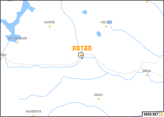 map of Pātan