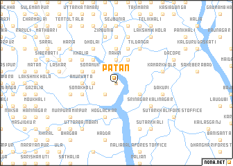 map of Patan