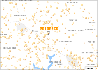 map of Patapsco