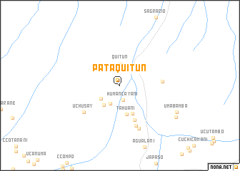 map of Pata Quitun