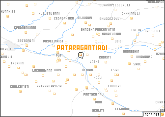 map of Patara-Gantiadi