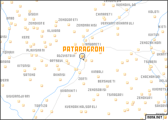 map of Patara-Gromi