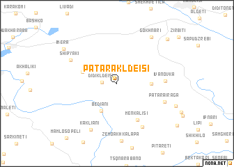 map of Patara-Kldeisi
