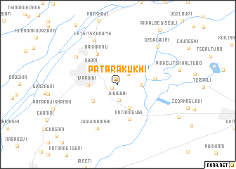 map of Patara-Kukhi