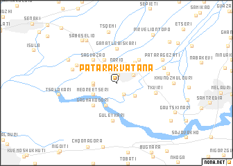 map of Patara-Kvatana