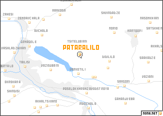 map of Patara Lilo