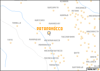 map of Pataramocco