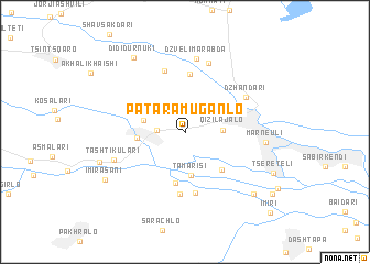 map of Patara-Muganlo