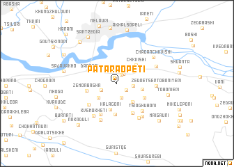 map of Patara O\