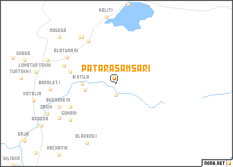 map of Patara-Samsari