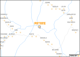 map of Patare