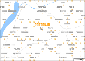 map of Patar Lia