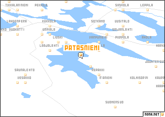 map of Patasniemi